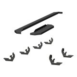Aries Automotive RidgeStep Running Boards 2055534 Boards, Carbon Steel, Black Powdercoated, Textured, 6 1/2 in. Boards, Dodge, Freightliner, Mercedes-Benz, Set thumbnail 6