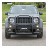 Aries Automotive Pro Series Grille Guards for 2015-2018 RENEGADE - P1055 Guards, Brush Guard, Steel, Black Textured Powdercoat, Jeep, Each thumbnail 1