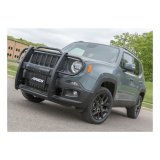 Aries Automotive Pro Series Grille Guards for 2015-2018 RENEGADE - P1055 Guards, Brush Guard, Steel, Black Textured Powdercoat, Jeep, Each thumbnail 4