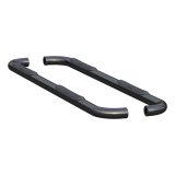 Aries Automotive 3 in. Round Side Bars 215045 Step Bars, Stainless Steel, Black Powdercoated, Gloss, 3.00 Diameter, 84.690 Length, Ram, Pair thumbnail 3