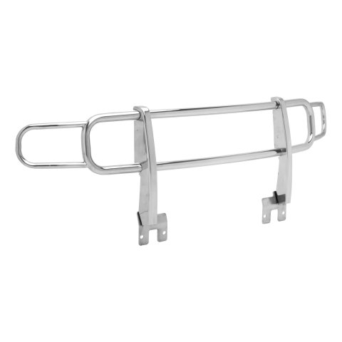 Aries Automotive Grille Guards for 2006-2010 H3, 2009-2010 H3T - 4077-2 Guard, Brush Guard, Stainless Steel, Polished, Hummer, Each thumbnail 4