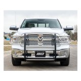 Aries Automotive Grille Guards for 2011-2018 1500, 2019-2024 1500 CLASSIC, 2009-2010 RAM - 5058-2 Guard, Brush Guard, Stainless Steel, Polished, Dodge, Ram, Each thumbnail 2