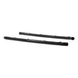 Aries Automotive 3 in. Round Side Bars for 2010-2017 EQUINOX, TERRAIN - 204032 Step Bars, Diameter, Steel, Black Powdercoated, Chevy, GMC, Pair thumbnail 4