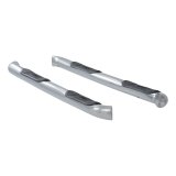 Aries Automotive 3 in. Round Side Bars 204032-2 Step Bars, Diameter, Stainless Steel, Polished, Chevy, GMC, Pair thumbnail 2