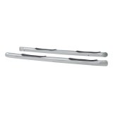 Aries Automotive 3 in. Round Side Bars 204032-2 Step Bars, Diameter, Stainless Steel, Polished, Chevy, GMC, Pair thumbnail 3