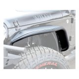 ARIES Automotive - Fender Flares for 2007-2017 WRANGLER, 2018 WRANGLER JK 1500201 Flares, Front 2007-15 FLAT FENDERS/FRONT/BLK ALUM thumbnail 4