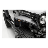 ARIES Automotive - Fender Flares for 2007-2017 WRANGLER, 2018 WRANGLER JK 1500201 Flares, Front 2007-15 FLAT FENDERS/FRONT/BLK ALUM thumbnail 5