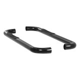 Aries Automotive 3 in. Round Side Bars 203017 Step Bars, Diameter, Steel, Black Powdercoated, Ford, Pair thumbnail 2