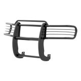 Aries Automotive Grille Guards for 1996-1998 4RUNNER, 1998-2000 TACOMA - 2042 Step Bars, Round Side, 3 inch, Steel, Black Powdercoated, Toyota, Pair thumbnail 6