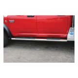 Aries Automotive 6 in. Oval Side Bars S2875 Step Bars, Oval, in., Stainless Steel, Polished, Pair thumbnail 2