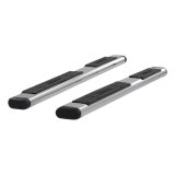 Aries Automotive 6 in. Oval Side Bars S2875 Step Bars, Oval, in., Stainless Steel, Polished, Pair thumbnail 5