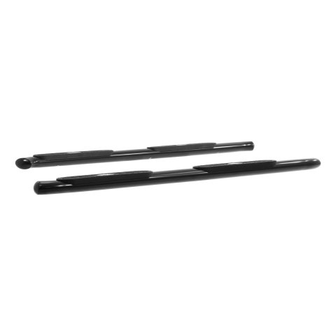 Aries Automotive 4 in. Oval Side Bars S224046 Step Bars, Oval, in., Steel, Black Powdercoated, Chevy, GMC, Pair thumbnail 4