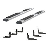 Aries Automotive 6 in. Oval Side Bars 4444041 Step Bars, Stainless Steel, Polished, 6.00 Diameter, 85.00 Length, for Nissan, Pair thumbnail 3