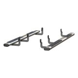 Aries Automotive 6 in. Oval Side Bars 4444041 Step Bars, Stainless Steel, Polished, 6.00 Diameter, 85.00 Length, for Nissan, Pair thumbnail 4