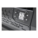 ARIES Automotive - Light Mounting Bars for 2011-2018 1500, 2019-2024 1500 CLASSIC, 2009-2010 RAM 2165100 Bull Bar, Advantedge, Black W/LED'S, 09-17 thumbnail 5