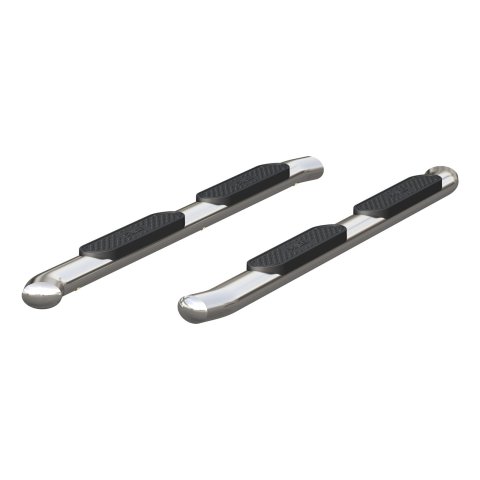 Aries Automotive 4 in. Oval Side Bars S225040-2 Step Bars, Stainless Steel, Polished, 4.00 Diameter, 77.210 Length, Dodge, Pair thumbnail 3