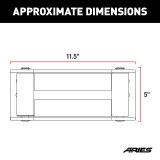 ARIES Automotive Winch Fairleads 2156071 Fairleads, Roller, 07-17 Wrangler JK thumbnail 7