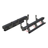 Aries Automotive ActionTrac Powered Running Boards 3048315 Boards, Aluminum, Black Powdercoated, Cab, 87.600 in. Length, Chevrolet, GMC, Pair thumbnail 5