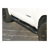 Aries Automotive Big Step 4 in. Round Side Bars for 2007-2021 TUNDRA - AL232013 Bars, Step, Diameter, Aluminum, Black Textured Powdercoated, Toyota, Pair thumbnail 3