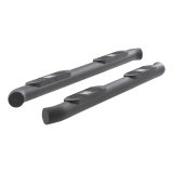 Aries Automotive Big Step 4 in. Round Side Bars for 2007-2021 TUNDRA - AL232013 Bars, Step, Diameter, Aluminum, Black Textured Powdercoated, Toyota, Pair thumbnail 5