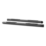 Aries Automotive Big Step 4 in. Round Side Bars for 2007-2021 TUNDRA - AL232013 Bars, Step, Diameter, Aluminum, Black Textured Powdercoated, Toyota, Pair thumbnail 7