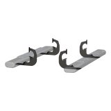 Aries Automotive 6 in. Oval Side Bars 4445040 Step Bars, Aluminum, Black Powdercoated, Gloss, 6.00 Diameter, 53.00 Length, Chevrolet, GMC, Pair thumbnail 5