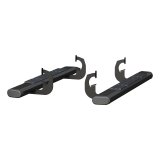 Aries Automotive 6 in. Oval Side Bars 4445040 Step Bars, Aluminum, Black Powdercoated, Gloss, 6.00 Diameter, 53.00 Length, Chevrolet, GMC, Pair thumbnail 8