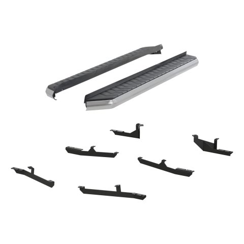 Aries Automotive AeroTread Running Boards for 2016-2021 TUCSON - 2051019 Boards, Aluminum/Stainless Steel, Polished, Full Length, 70.00 in. Length, For Hyundai, Pair thumbnail 2