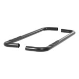 Aries Automotive 3 in. Round Side Bars 204041 Step Bars, Diameter, Steel, Black Powdercoated, Chevy, GMC, Pair thumbnail 2