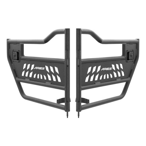 ARIES Automotive Doors 25009 Tube Doors, 2007-15 JK /REAR/BLK ALUM thumbnail 5