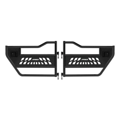 ARIES Automotive Doors 25009 Tube Doors, 2007-15 JK /REAR/BLK ALUM thumbnail 6