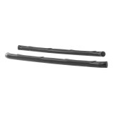 Aries Automotive 3 in. Round Side Bars 201005 Step Bars, Side, inch, Steel, Black Powdercoated, Jeep, Pair thumbnail 2
