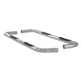 Aries Automotive 3 in. Round Side Bars 205030-2 Nerf bar, Round, Stainless Steel, Polished, 3.000 Diameter, Cab Length, MegaCab, Dodge, RAM, Pair thumbnail 4
