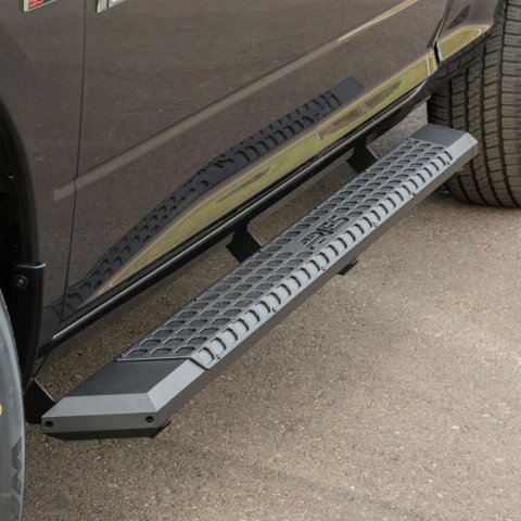 Aries Automotive AdvantEDGE 5.5 in. Side Bars for 2011-2018 1500, 2019-2024 1500 CLASSIC, 2009-2010 RAM - 2556005 Step Bars, Diameter, Aluminum, Chrome Powdercoated, Pair