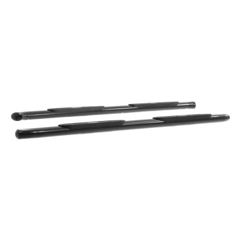 Aries Automotive 4 in. Oval Side Bars S224009 Step Bars, Oval, in., Steel, Black Powdercoated, Chevy, GMC, Pair thumbnail 5