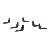 Aries Automotive 4 in. Oval Side Bars S229042 Step Bars, Steel, Black Powdercoated, Gloss, 4.00 Diameter, 86.100 Length, for Nissan, Pair thumbnail 3