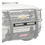 ARIES Automotive Grilles and Grille Inserts PC10OB Guard Face Plate, Pro Series, (2)10In, Ss, 10" TWO OPEN FACE, GLOSS BLACK STEEL thumbnail 2
