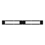 ARIES Automotive Grilles and Grille Inserts PC10OB Guard Face Plate, Pro Series, (2)10In, Ss, 10" TWO OPEN FACE, GLOSS BLACK STEEL thumbnail 6