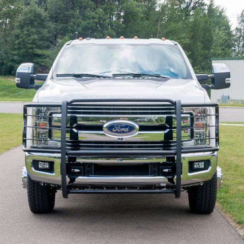 Aries Automotive Grille Guards 3067 Guards, Brush Guard, Steel, Black Textured Powdercoat, Ford, Each thumbnail 1
