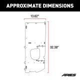 ARIES Automotive Storage Systems and Cargo Holders ALC25001-01 Security Lid, 11-13 Jk 4Dr, 2007-10 JK 4 DR thumbnail 5