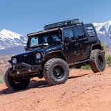 Aries Automotive Jeep Inner Fender Liners for 2018-2024 WRANGLER - 2500650 Wheel Housing, Aluminum, Black Powdercoated, Front, Rear, Jeep, Set of 4 thumbnail 2