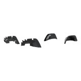 Aries Automotive Jeep Inner Fender Liners for 2018-2024 WRANGLER - 2500650 Wheel Housing, Aluminum, Black Powdercoated, Front, Rear, Jeep, Set of 4 thumbnail 8