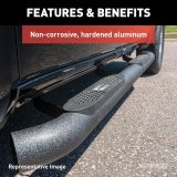 Aries Automotive Big Step 4 in. Round Side Bars for 2019-2025 1500 - AL235045 Nerf and Bars, Step, Sidebars, Ram, Textured Black, Pair thumbnail 1