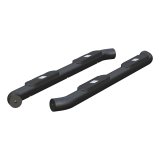 Aries Automotive Big Step 4 in. Round Side Bars for 2019-2025 1500 - AL235045 Nerf and Bars, Step, Sidebars, Ram, Textured Black, Pair thumbnail 9