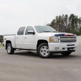 Aries Automotive 3 in. Round Side Bars 204013-2 Step Bars, Diameter, Stainless Steel, Polished, Chevy, GMC, Pair thumbnail 2
