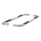 Aries Automotive 3 in. Round Side Bars 204013-2 Step Bars, Diameter, Stainless Steel, Polished, Chevy, GMC, Pair thumbnail 6