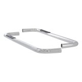 Aries Automotive 3 in. Round Side Bars 204041-2 Step Bars, Diameter, Stainless Steel, Polished, Chevy, GMC, Pair thumbnail 2