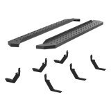 Aries Automotive RidgeStep Running Boards for 2015-2022 CANYON, COLORADO - 2055532 Boards, Carbon Steel, Black Powdercoated, Textured, 6 1/2 in. Boards, 75.00 in. Length, Chevrolet, GMC, Pair thumbnail 6