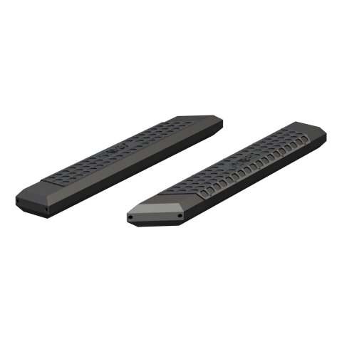 Aries Automotive AdvantEDGE 5.5 in. Side Bars 2055953 Step Bars, Diameter, Aluminum, Black Powdercoated, Pair thumbnail 3