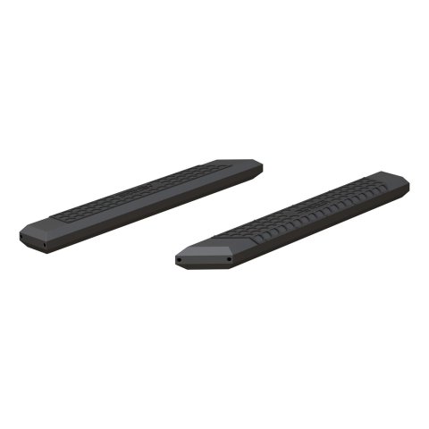 Aries Automotive AdvantEDGE 5.5 in. Side Bars 2055953 Step Bars, Diameter, Aluminum, Black Powdercoated, Pair thumbnail 4
